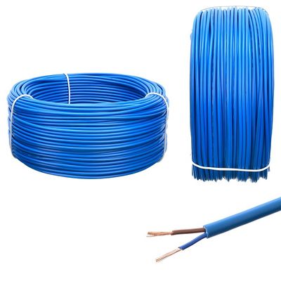 2CX28/0.15MM Cavo RVV/RVVP blu 2*0.75mm Core flessibile due core filo di rame conduttore per PS3 cavo di alimentazione VDE Standard