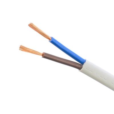 300/300V VDE nominale approvato 2 nuclei 2x16/0.2mm H03VVH2-F Cavo di alimentazione flessibile in rame sottile senza ossigeno per cavo piatto a LED