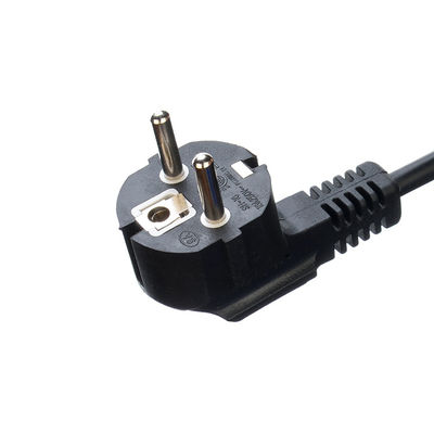 Collegamento elettrico Cavo Kema-keur nero H05vv-f 3 Corde di estensione a punta per cucina da viaggio con soluzione aperta su misura