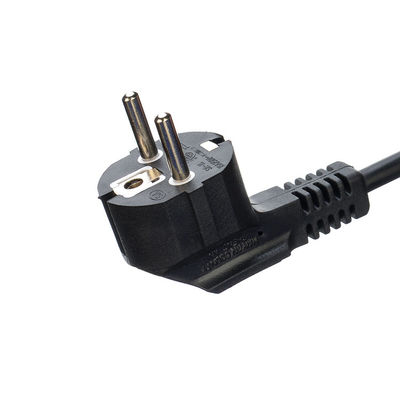 Collegamento elettrico Cavo Kema-keur nero H05vv-f 3 Corde di estensione a punta per cucina da viaggio con soluzione aperta su misura