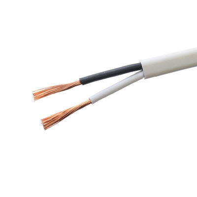 300/300V VDE nominale approvato 2 nuclei 2x16/0.2mm H03VVH2-F Cavo di alimentazione flessibile in rame sottile senza ossigeno per cavo piatto a LED