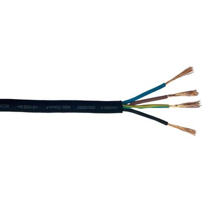 Cable di alimentazione per elettrodomestici VDE Standard Rubber Isolated Flexible 4 Core H05RN-F H05RR-F H07RN-F Lunghezza 100M/1roll