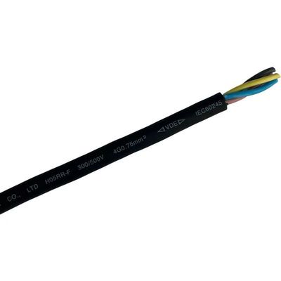 Cable di alimentazione per elettrodomestici VDE Standard Rubber Isolated Flexible 4 Core H05RN-F H05RR-F H07RN-F Lunghezza 100M/1roll