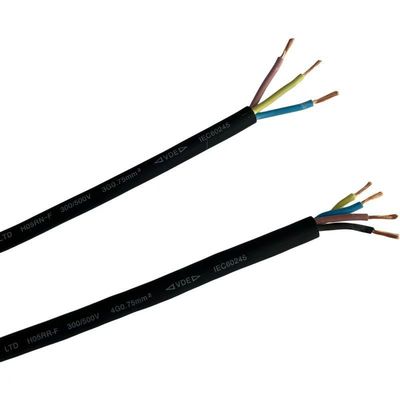 Cable di alimentazione per elettrodomestici VDE Standard Rubber Isolated Flexible 4 Core H05RN-F H05RR-F H07RN-F Lunghezza 100M/1roll