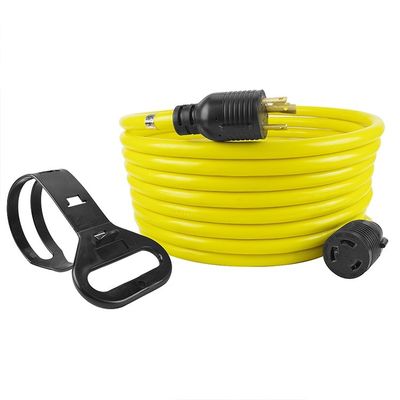 3/10/25/50FT L6-30R Generatore pesante Corde di blocco del generatore Corde di estensione del generatore Corde portatile del generatore SJTW