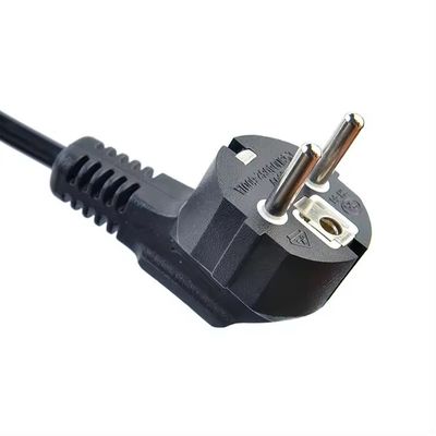 VDE Certified EU Plug Standard Cee7/7 Euro Power Cord 1.5mm Con C13 Adatto per computer durevole