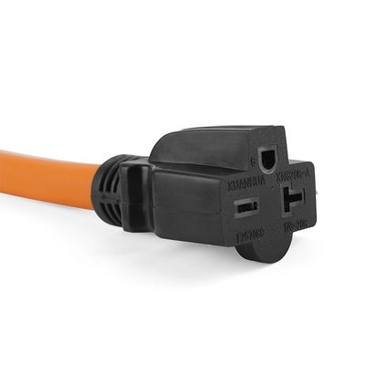 1.5FT Nema 6-50P a 6-15R/6-20R Cordone dell'adattatore di alimentazione del saldatore per 1 presa 50 Amp a 6-20R 20A e US Plug Standard