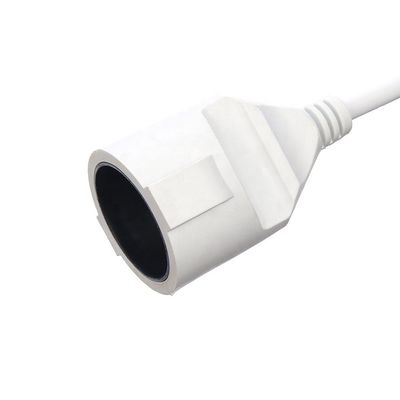 Bianco 2 pin elettrodomestici cavo di alimentazione diretto 1.5M lunghezza o personalizzato VDE 10A cavo di alimentazione a presa cavi di estensione