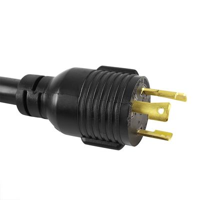 Giacca in PVC NEMA L6-30P a 6-50R connettore da 30Amp a 50Amp STW 10AWG 250V 1.5FT Adaptore del cavo di alimentazione per saldatore asciugatore EV caricabatterie