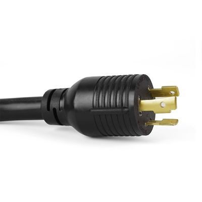 30 Amp Adapter 4 Prong to 3 Prong Lock 10 Gauge Power Welder Adapter Cord ETL elencato NEMA L14-30P Maschio a NEMA L6-30R Femminile