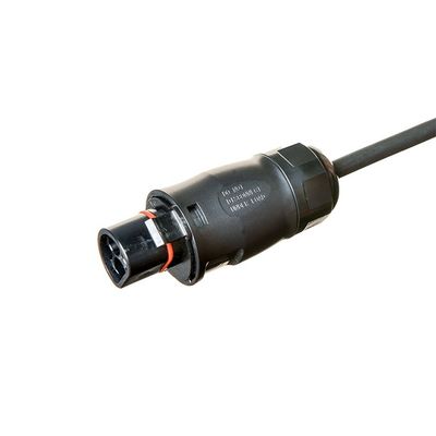 LY BC01 Euro Power Plug Ac Power Supply Adapter Cord for Balcony Solar System H07rn-f 2.5*3c Eu 0,75mm 1mm 2 Corpo di filo di gomma