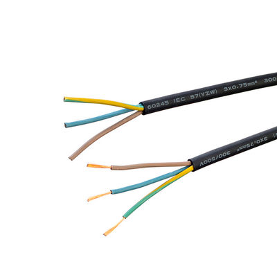 Cable di saldatura a filo di gomma flessibile resistente al fuoco
