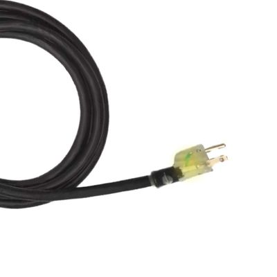 ETL Indicato 16/3 SJTW 3 fili a terra da 1 a 3 cavo di estensione interno/esterno 15/25/50 FT per luci di sicurezza utilizzando elettrodomestici