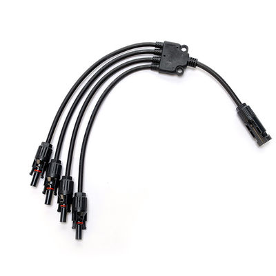 XLPO Isolamento 10awg 6mm da 1 a 4 Y Tipo H1z2z2-k Cavo di estensione del pannello solare 12awg per soluzioni solari sostenibili