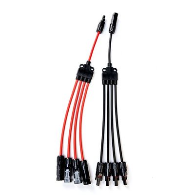 XLPO Isolamento 10awg 6mm da 1 a 4 Y Tipo H1z2z2-k Cavo di estensione del pannello solare 12awg per soluzioni solari sostenibili