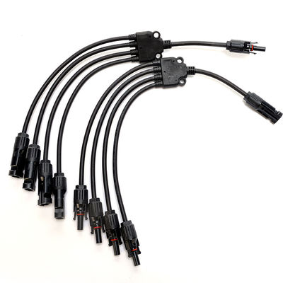 XLPO Isolamento 10awg 6mm da 1 a 4 Y Tipo H1z2z2-k Cavo di estensione del pannello solare 12awg per soluzioni solari sostenibili