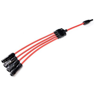 XLPO Isolamento 10awg 6mm da 1 a 4 Y Tipo H1z2z2-k Cavo di estensione del pannello solare 12awg per soluzioni solari sostenibili
