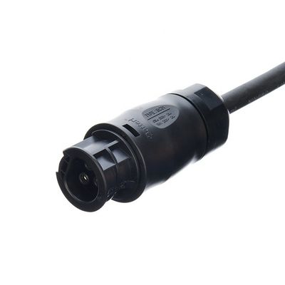 Certificato DIN VDE 0620/EN 50075 1990 Cavo di gomma isolato Euro 16A 3 Pin Plug H07rn f per PV1 solare
