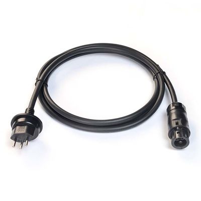 CEE/16 3 Prong Schuko Plug AC Extension Cord Swiss Plug Cabled H07RN-F 3X1.5MM2 con BC01 Betteri Female Connector IP68