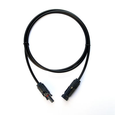 EN60754-1/EN60754-2 Prova del contenuto di alogeni Sistema solare a giacca XLPE da 4 mm e 6 mm con terminali con connettori in rame in scatola PV1-F