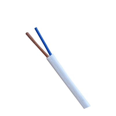 Cavo di controllo dell'isolamento in PVC H03vvh2 f 2x0 75 mm2 2 fili elettrici a nuclei per fili stratificati negli accessori elettrici