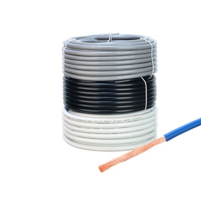 Basso voltaggio 1mm2 Rame puro 300/500 v 1 mm Cable di linea di filo elettrico di rame isolato per il progetto di costruzione di case