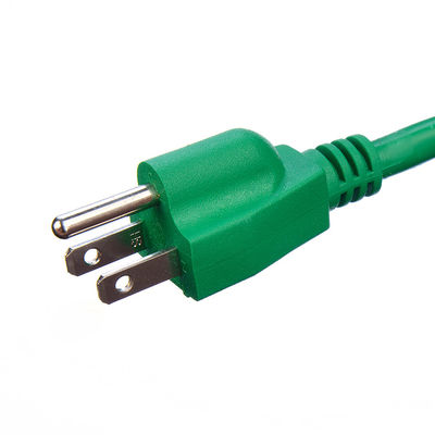 100FT ETL Listed SJTW 14/3 Cordone di estensione elettrico arancione Single Plug NEMA 5-15P a NEMA 5-15R con lunghezza personalizzata
