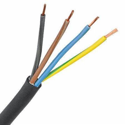Cavo in gomma a tre nuclei per connessioni elettriche pesanti e durevoli
