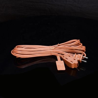 Corde di alimentazione a misura di lunghezza di 25 ft Corde di estensione con standard ETL impermeabile in presa marrone per portatili