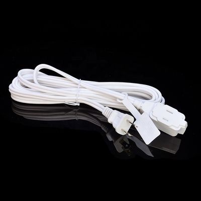 Corde di alimentazione a misura di lunghezza di 25 ft Corde di estensione con standard ETL impermeabile in presa marrone per portatili