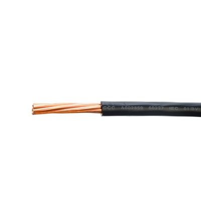 Industriale H07v-r 1core 7 conduttori di rame 4 mm quadrati cavo elettrico interno per ospedali di famiglia hotel singolo rame