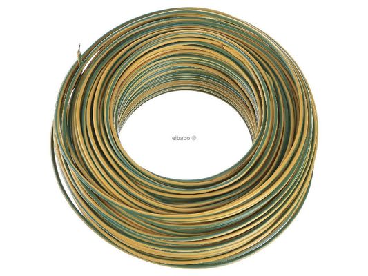 450/750V H07v U 1.5mm2 2.5mm2 filo di rame puro solido con cavo di alimentazione isolato in PVC per alta tensione