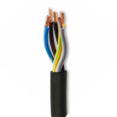 450/750V tensione nominale conduttore di rame H07rn Funzione di resistenza al fuoco e al calore filo per bassa tensione