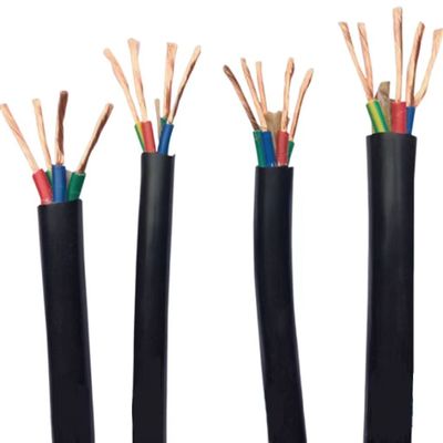Cavo elettrico a filo domestico con materiale conduttore di rame e resistenza alle alte temperature 3 nuclei H07rn f 3x2 5 Cavo di alimentazione