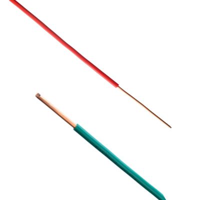 VDE SNI KC H07V-U Single Solid Core Electrical Wire 0.75/1/1.5/2/2.5/4/6mm2 Pure Copper Multi Standard Cables Potenza e fili