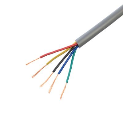 Cavi di alimentazione flessibili H05vv-f 5 Core 0,5 mm/1 mm quadrato rame solido conduttore elettrico filo per la costruzione di fili domestici
